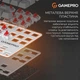 Клавиатура проводная GamePro Genesis Metallic MK110W Outemu Red Switch USB White (MK110W) - изображение 9