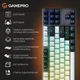 Клавиатура беспроводная GamePro Genesis Joker Pro MK124G Pro Outemu Red Switch Wireless/Bluetooth/USB Gray (MK124G Pro) - изображение 18