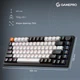 Клавиатура проводная GamePro Asgard Valhalla Max MK160B MAX Magnetic Switch USB Black (MK160B MAX) - изображение 19
