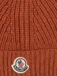 Шапка Moncler 9887.8 Терракотовая - изображение 3