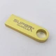 USB мини Флешка для компьютера 16ГБ Super DuoDuo металлическая флешка Золотистый - изображение 1
