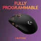 Миша Logitech G305 Wireless Black - зображення 4