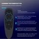Пульт дистанційного керування G10S PRO BT Air mouse USB 2.4G (гіроскоп + мікрофон) - изображение 10