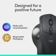Бездротова трекбол миша Logitech MX Ergo S з USB-C, Bluetooth, 6 кнопок (910-007263) - изображение 2