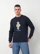 Світшот чоловічий Polo Ralph Lauren 11420.3 L Темно-синій (ROZ6501093685) - зображення 1