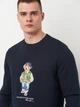 Світшот чоловічий Polo Ralph Lauren 11420.3 L Темно-синій (ROZ6501093685) - зображення 4