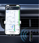 Аудиоадаптер Bluetooth aux гарнитура в машину USAMS US-SJ519 |BT5.0, Mic, 6Hours, AUX| Cерый - изображение 4