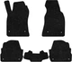 Ворсовые коврики EVAtech Standard в салон авто для Audi A6 (C5) FWD 1997-2001 2 поколение Sedan EU черный кант (AU12449CVK5TL8VEB) - изображение 1
