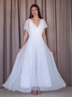 Вечірня біла сукня MOON XL/XXL білий 43445576 - зображення 10