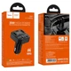 АЗП FM модулятор Hoco E87 Delta 35W (1USB-A/1C) Black - зображення 4