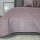 Покривало ТЕП "VELOUR" Elderberry/Ромб круглий, 150x210 - зображення 3