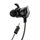 Навушники Type-C провідні вакуумні з мікрофоном гарнітура Baseus GAMO Type-c Wired Earphone C15 Чорний - зображення 3