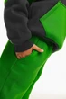 Детский спортивный утепленный костюм Kindamor Snug Princess Green/Grey, флис для девочки 128 см зеленый с серым - изображение 8