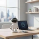 Беспроводная поворотная детская IP-камера видеонаблюдения SV Робот Bambi QC1-B 3MP видеоняня день-ночь с углом обзора 360° и управлением со смартфона Белый - изображение 10
