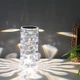Настольная LED лампа RGB с пультом ДУ 8х18 см прозрачная кристальная лампа-ночник аккумуляторная для создания атмосферы в интерьере - изображение 2