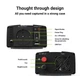 Перетворювач DC-AC Green Cell INV02DE 24V/230V 300W/600W - изображение 2