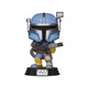 Фигурка Funko Pop Мандалорец Тяжелая Пехота - Mandalorian Heavy Infantry №348 10 см Star Wars Звездные войны Фанко Поп - изображение 2