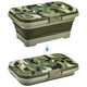 Складная корзина для пикника с крышкой-столиком Outdoor Folding Bucket 47 х 20 х 30 см (R97360) - изображение 2