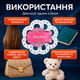 Стайлер для украшения волос стразами 150 страз степлер «Sparkling Diamond» blinger 10 дисков ручной розовый - изображение 4