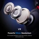 Ігрові бездротові навушники Mchose V9 Pro 7.1 Sound, Bluetooth, 2.4G Black red - изображение 2