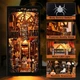Бук Нук Венсдей 3D Інтер'єрний конструктор Wednesday Dark Family DIY Book Nook Kit SL-04 - изображение 6