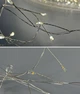 Светодиодная гирлянда для елки/декоративная/уличная мишура Роса 900 LED 8 режимов с пультом ДУ теплый белый свет 30 метров - изображение 3