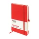 Записная книга блокнот 125х195 Axent 96 л. клетка тв. обл. красный Partner Lux 8202-06-A - изображение 5