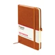 Записная книга блокнот 125х195 Axent 96 л. клетка тв. обл. коричневый Partner Lux 8202-19-A - изображение 3