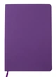 Записная книга блокнот Buromax TOUCH ME LOGO2U A5 96 л клетка иск.кожа фиолетовый (BM.295102-07) - изображение 3