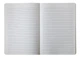 Записна книга блокнот Buromax RELAX A5 96 л лінія позов.шкіра срібло (BM.295201-24) - зображення 4