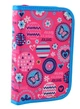 Пенал-книжка Smart HP-04 Bright fantasy 1 отделение 2 отверстия Розовый с голубым (532032) - изображение 1