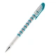 Ручка шариковая Axent Breeze синий mix 4 дизайна 0,5мм (ab1049-07-a) - изображение 4
