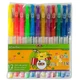 Набор ручек гелевых ZiBi NEON+GLITTER 12 цветов (ZB.2204-99) - изображение 3