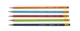 Карандаш графитовый Buromax Garphit HB с ластиком микс 5 диз (BM.8503) - изображение 1