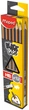 Карандаш графитовый Maped Black peps НB с ластиком (MP.851721) - изображение 4