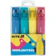 Маркер Highlighter, Kite Creative Trendy Colors, набор 4-х - изображение 1