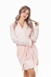 Халат женский велюровый с кружевными рукавами и спинкой Felisiya Lingerie Пудровый 78-906 L (2000002794011) - изображение 4
