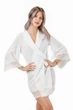 Халат жіночий легкий Felisiya Lingerie Айворі 77-004 M (2000009661019) - зображення 3