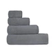 Полотенце MBM HOME "Нежность" 90х150 см серое (BT-11 XL GRAY) - изображение 3