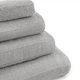 Полотенце MBM HOME "Вдохновение" 70х140 см светло-серое (BT-12 L GRAY/BLUE) - изображение 3