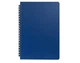 Записна книга блокнот Buromax OFFICE LOGO2U A5 96 л клітка на пружині (BM.24551150-02) - зображення 2