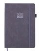 Записная книга блокнот Buromax RESPECT A5 96 л линия иск.кожа серый (BM.295208-09) - изображение 3