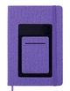 Записная книга блокнот Buromax COMFORT A5 96 л без разметки иск.кожа фиолетовый (BM.295009-07) - изображение 3
