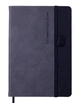 Записная книга блокнот Buromax RECORD A5 96 л клетка иск.кожа серый (BM.295110-09) - изображение 3