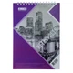 Записная книга блокнот Buromax METROPOLIS A5 48 л клетка фиолетовый (BM.24545101-07) - изображение 1
