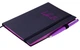 Записна книга блокнот Buromax LIBRETA A5 96 л без розмітки позов.шкіра чорний (BM.295017-01) - зображення 4