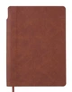 Записная книга блокнот Buromax FRESH A5 96 л точка иск.кожа коричневый (BM.295311-25) - изображение 1