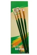 Кисть синтетика Rosa 7067 Kolos микс микс набор 4 шт (4823064904758) - изображение 2