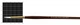 Кисть синтетика Rosa Snow 1098R Kolos круглая №2 длин. ручка (4823064902006) - изображение 2