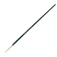 Кисть щетина Kolos Classic 2402F плоская №0 длин. ручка (4823064903119) - изображение 1